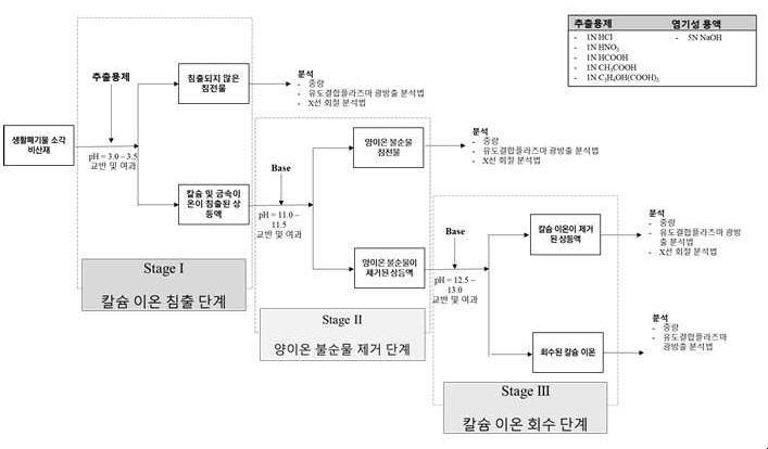 산성 침출 및 이산화탄소 포집 용액을 이용한 생활 폐기물 소각 비산재 무해화 및 매립지 가스 정화 방법 대표 이미지