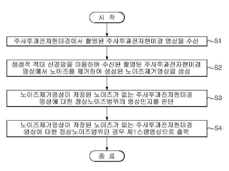 생성적 대립 신경망(GAN, Generative Adversarial Network)을 활용한 주사투과전자현미경 영상에서의 노이즈 제거 방법 대표 이미지