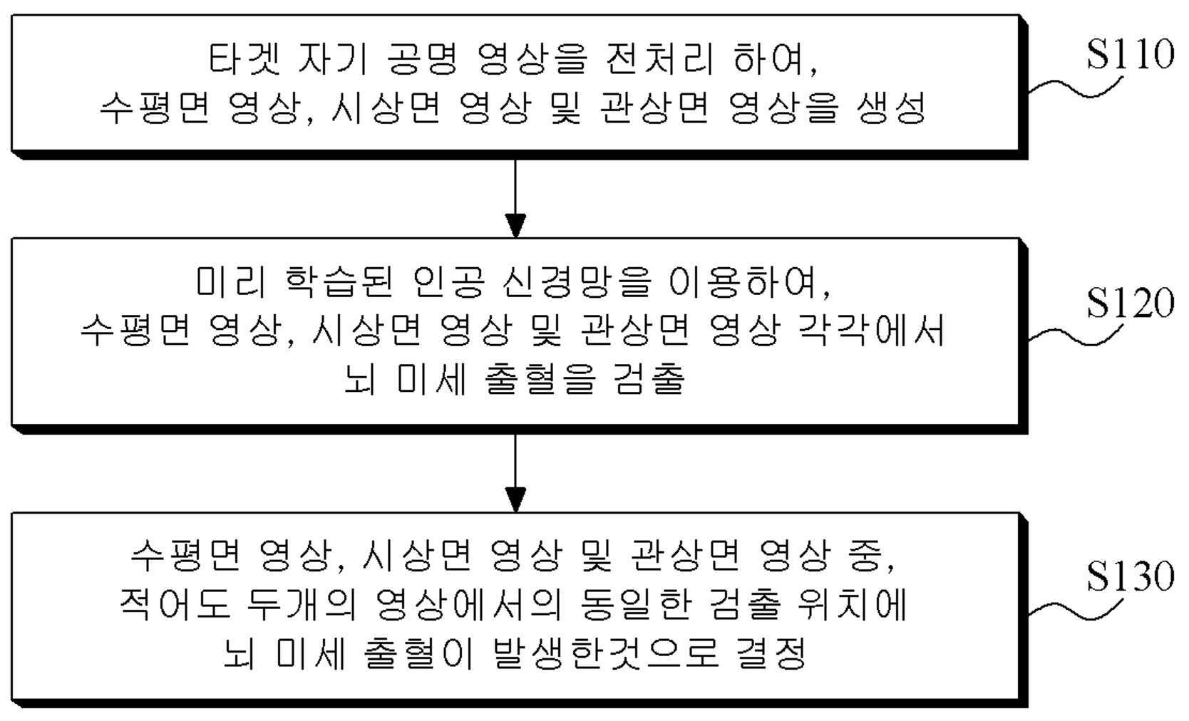 뇌 미세 출혈 탐지 방법 및 뇌 미세 출혈 탐지를 위한 학습 방법 대표 이미지