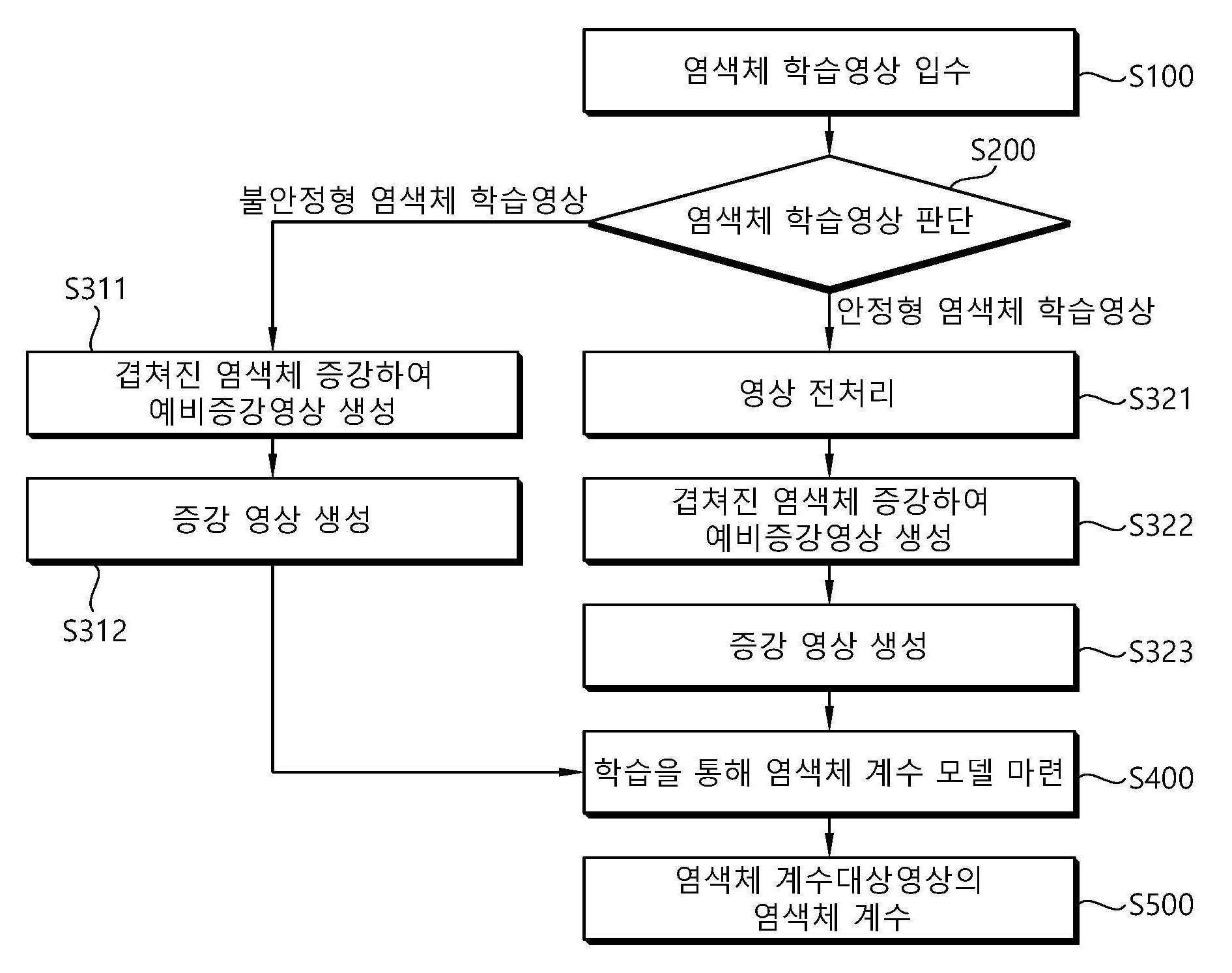 영상 증강을 이용한 불안정형 염색체의 계수 방법 및 이를 위한 계수 장치 대표 이미지