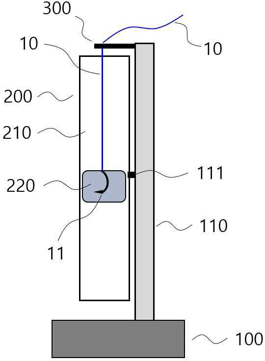 봉합사를 입력된 길이값으로 절단하는 봉합사 절단 장치 대표 이미지