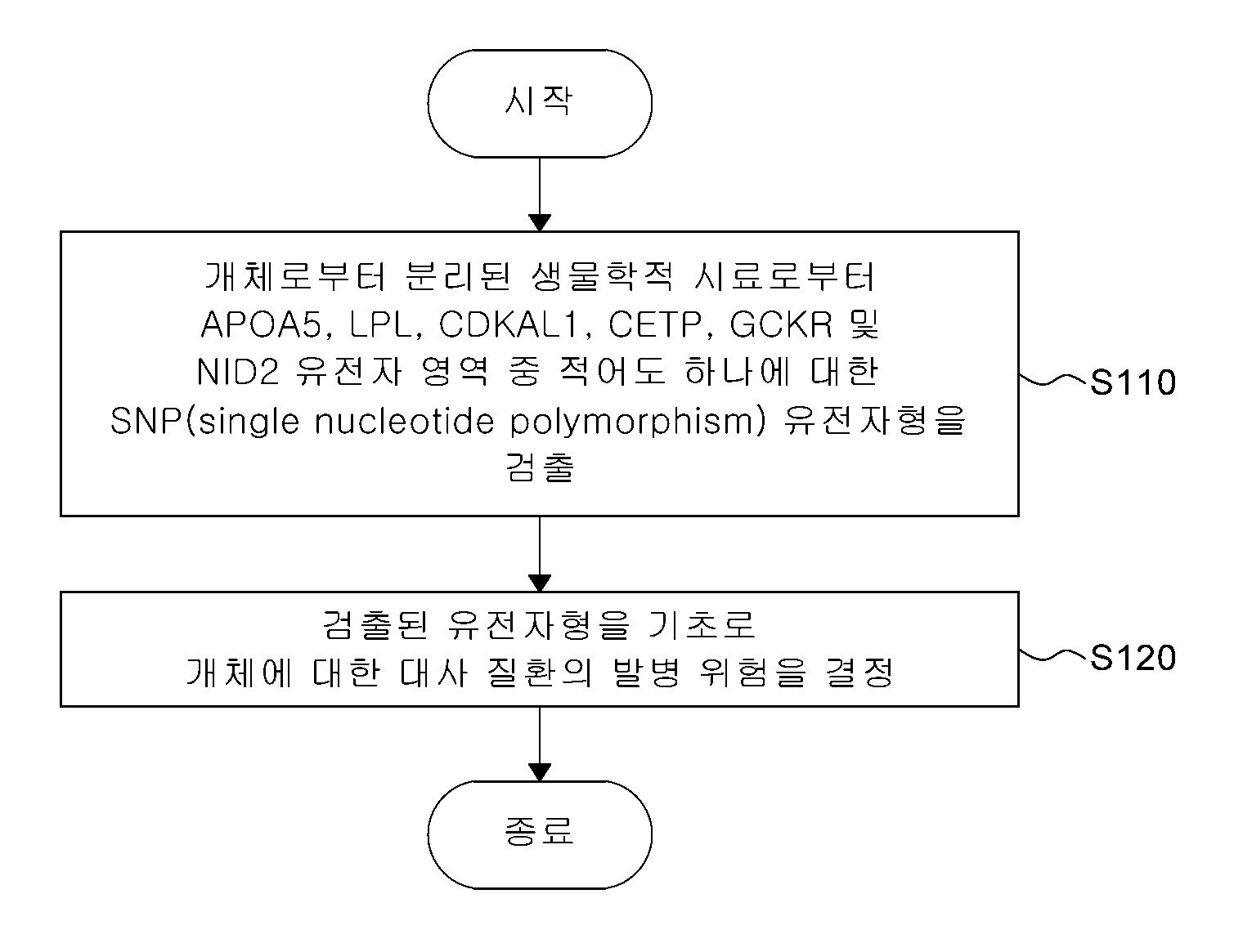 대사 증후군에 대한 정보 제공 방법 및 이를 이용한 키트 대표 이미지